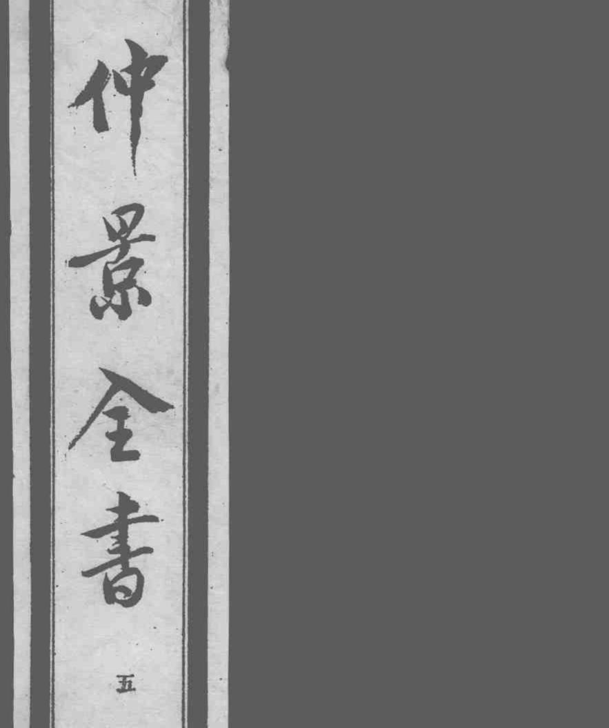 仲景全书  5